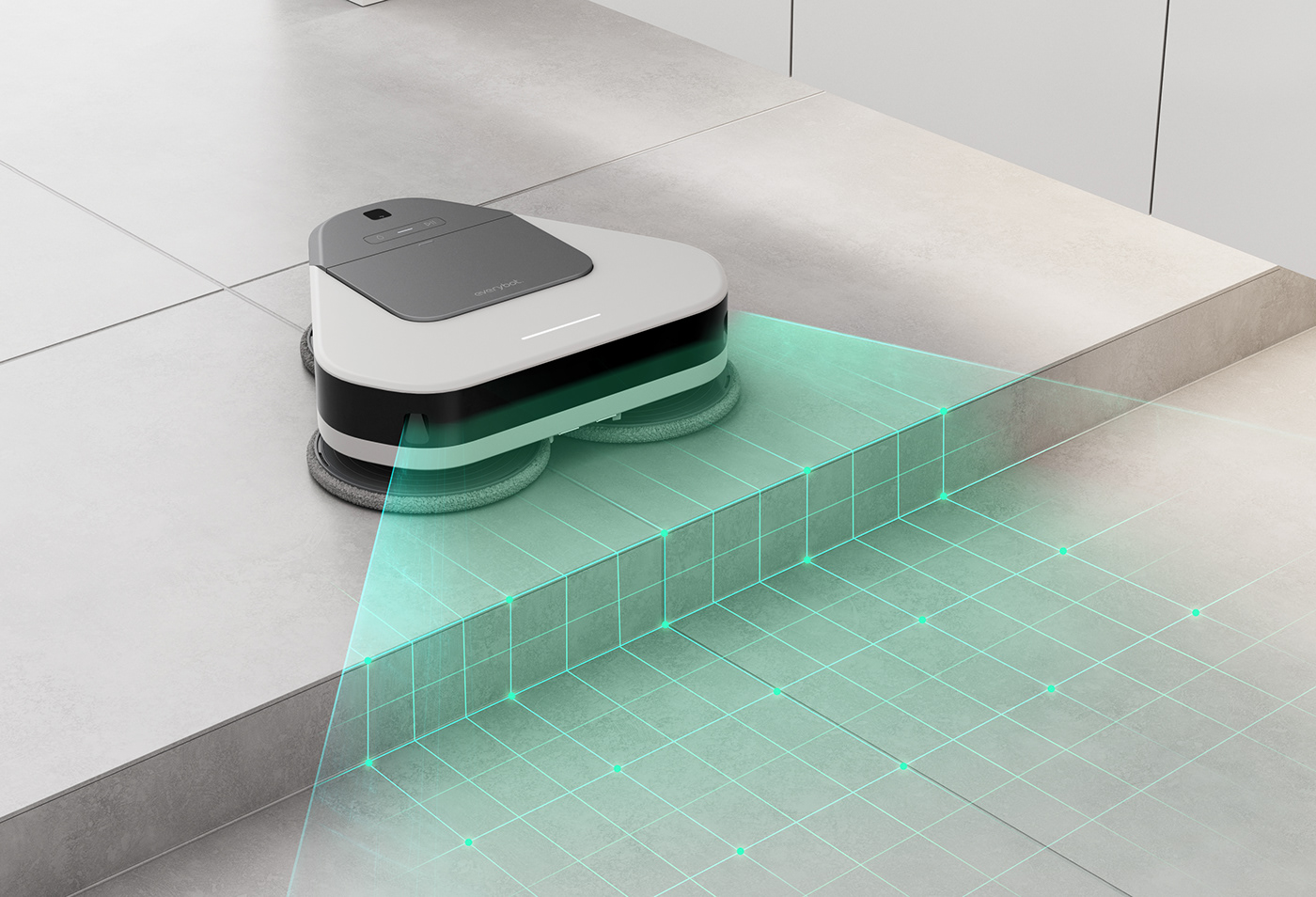 intelligence，product design，Appearance design，Mopping robot，