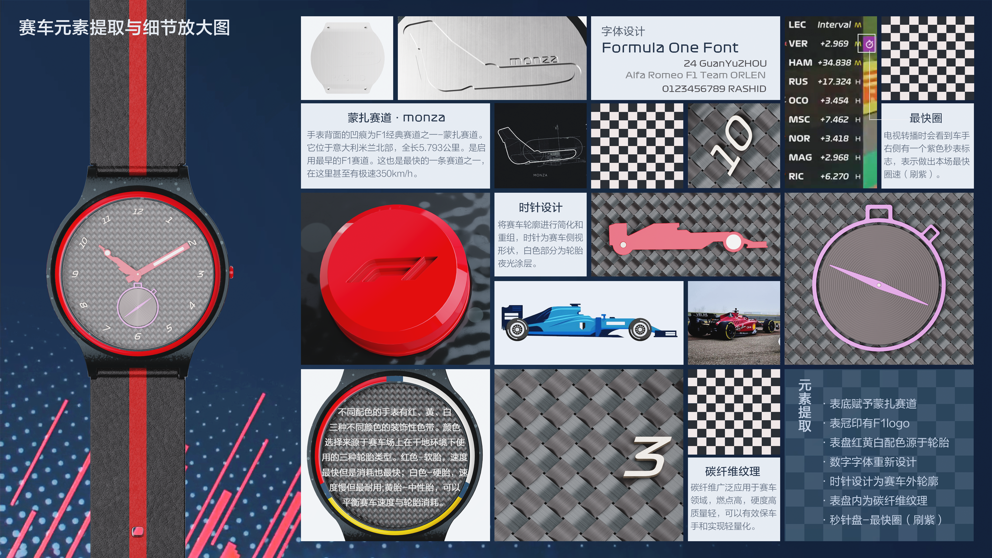 Wrist watch，motion，racing，f1，