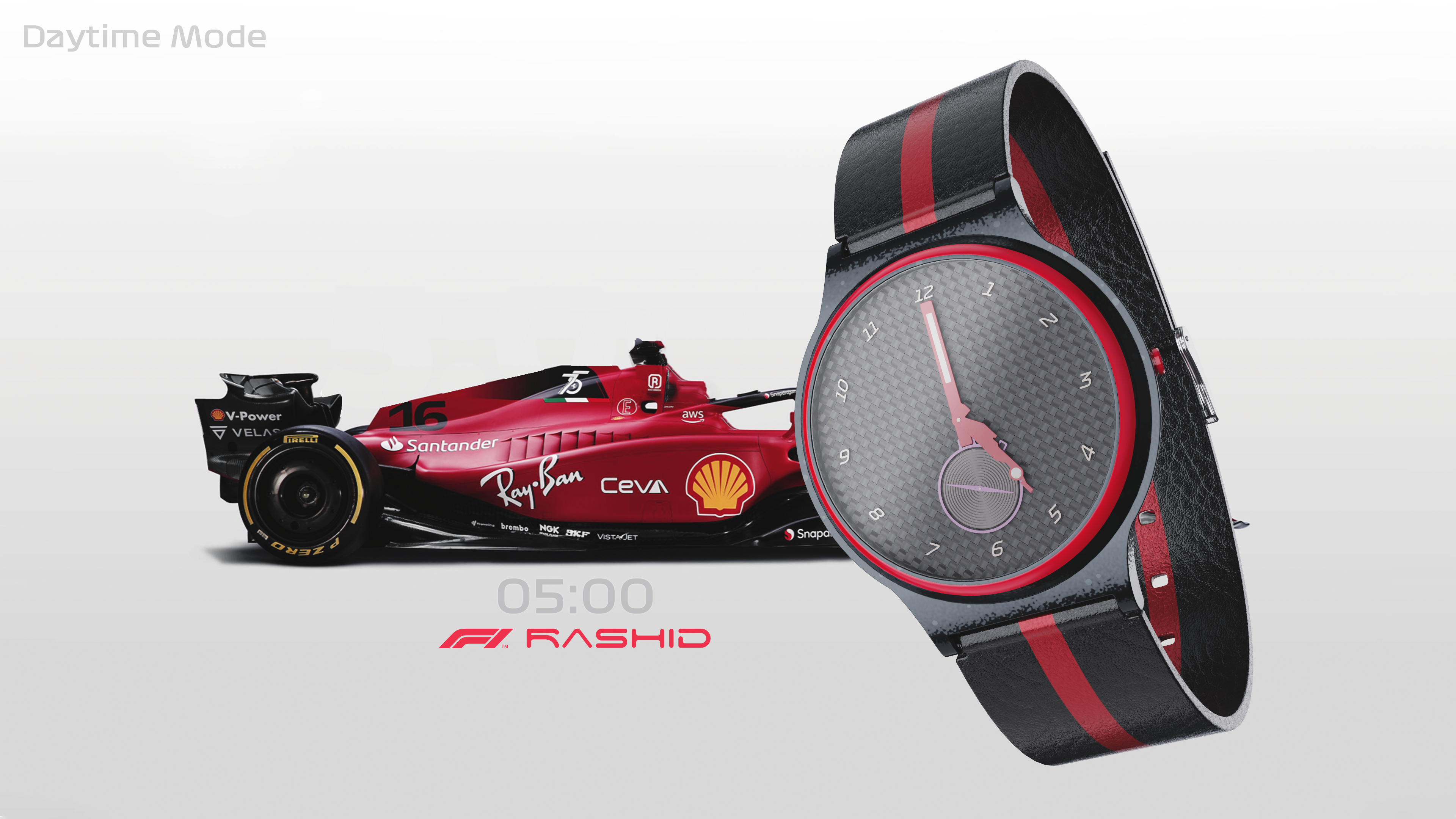 Wrist watch，motion，racing，f1，