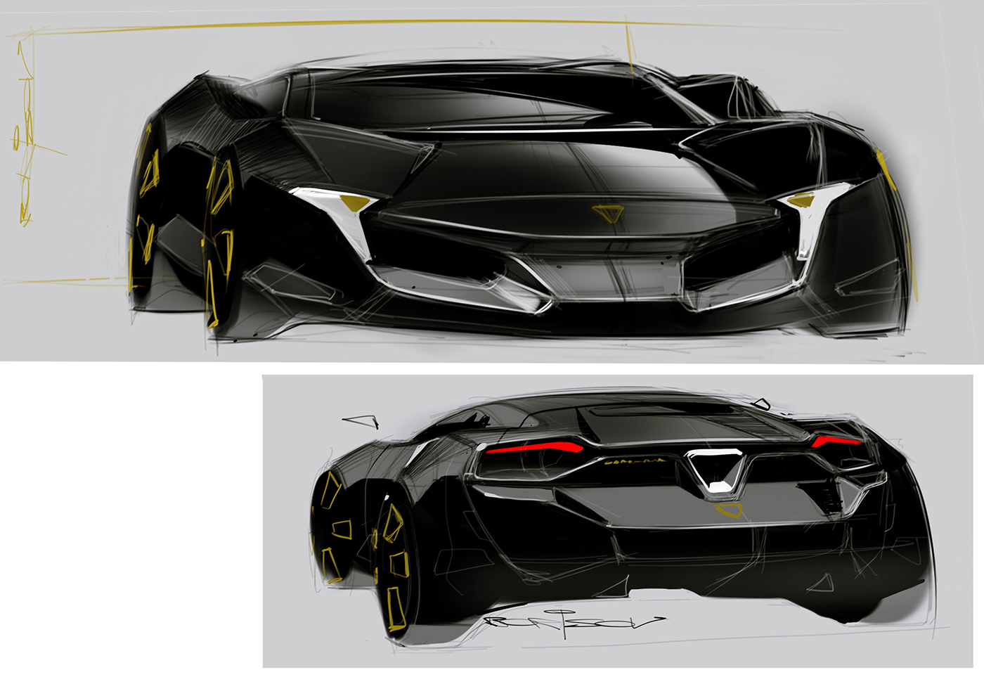 automobile，Hand drawn，Ubee ，ps，skill，