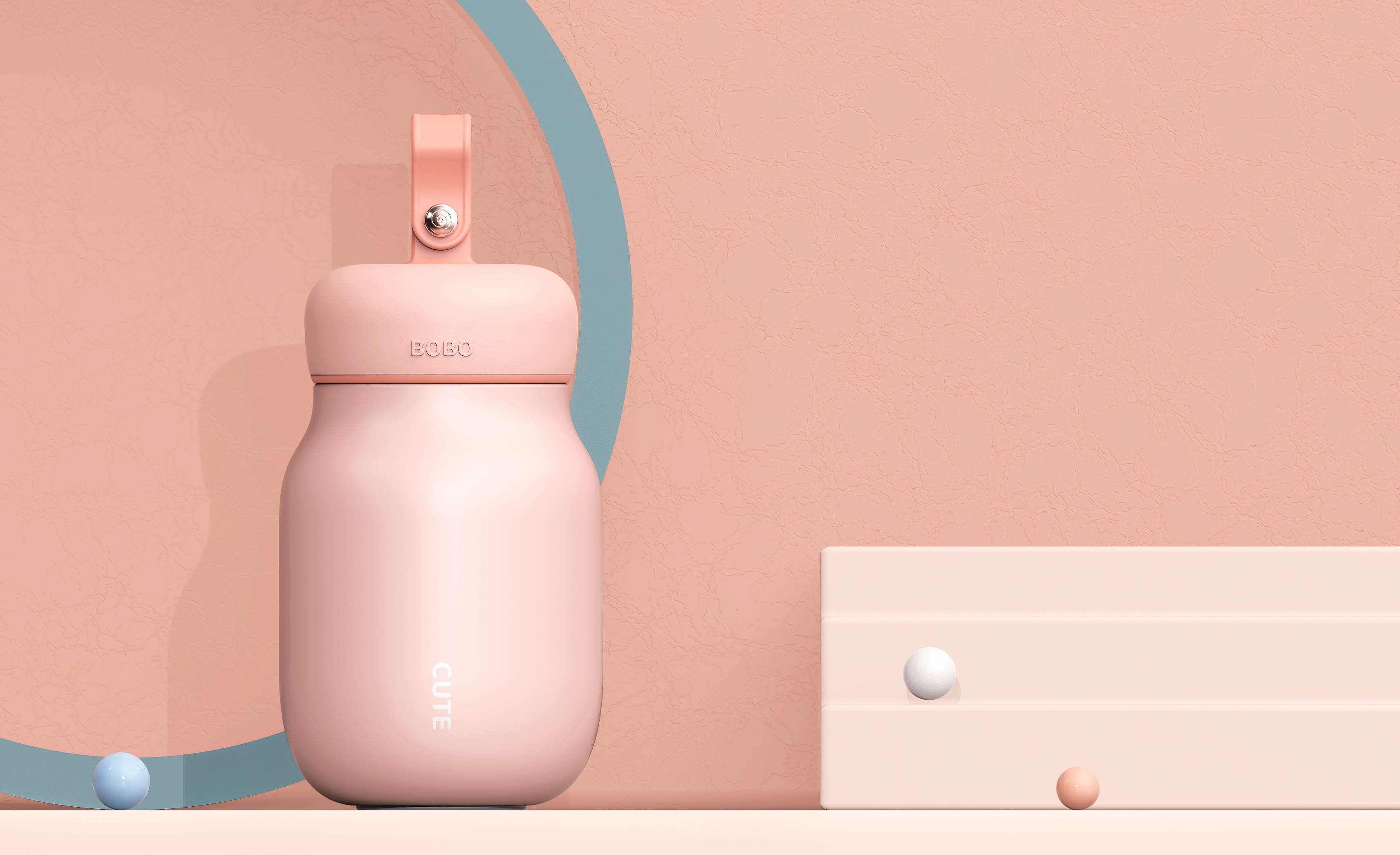 industrial design，glass，vacuum cup，ma'am，