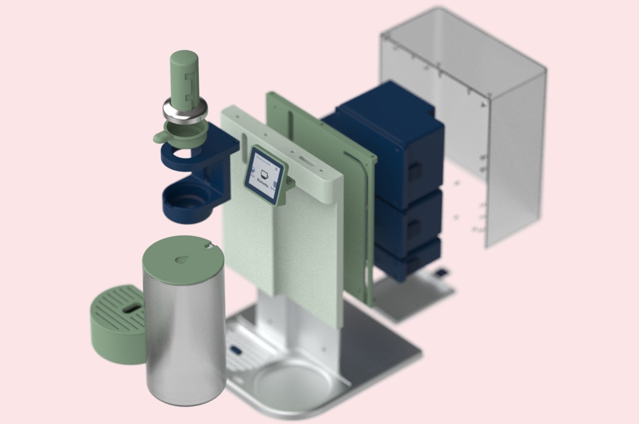 Coffee machine，modularization，sustainable，