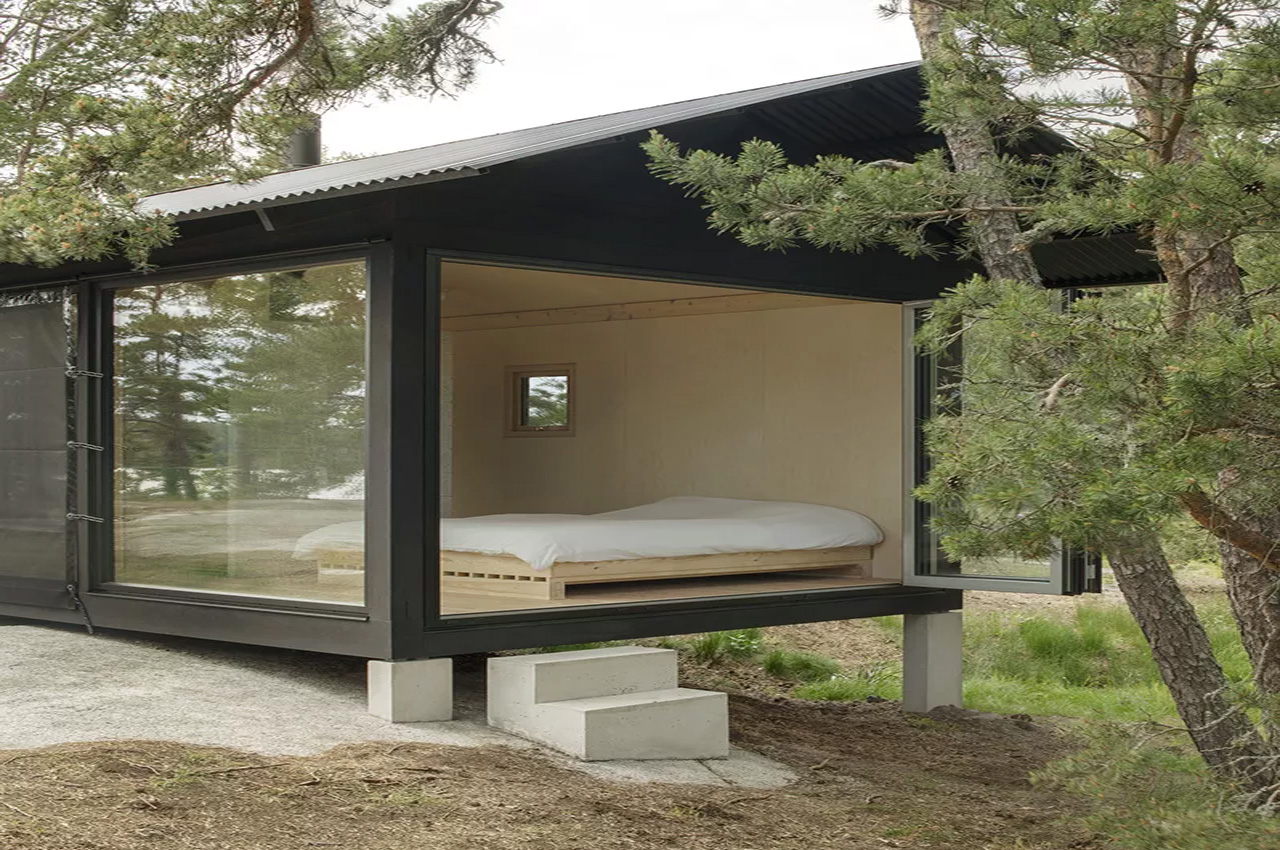 Minimalism，Transparent glass，Nordic architecture，