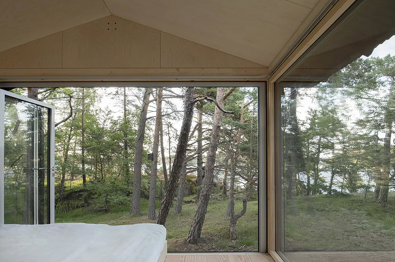 Minimalism，Transparent glass，Nordic architecture，