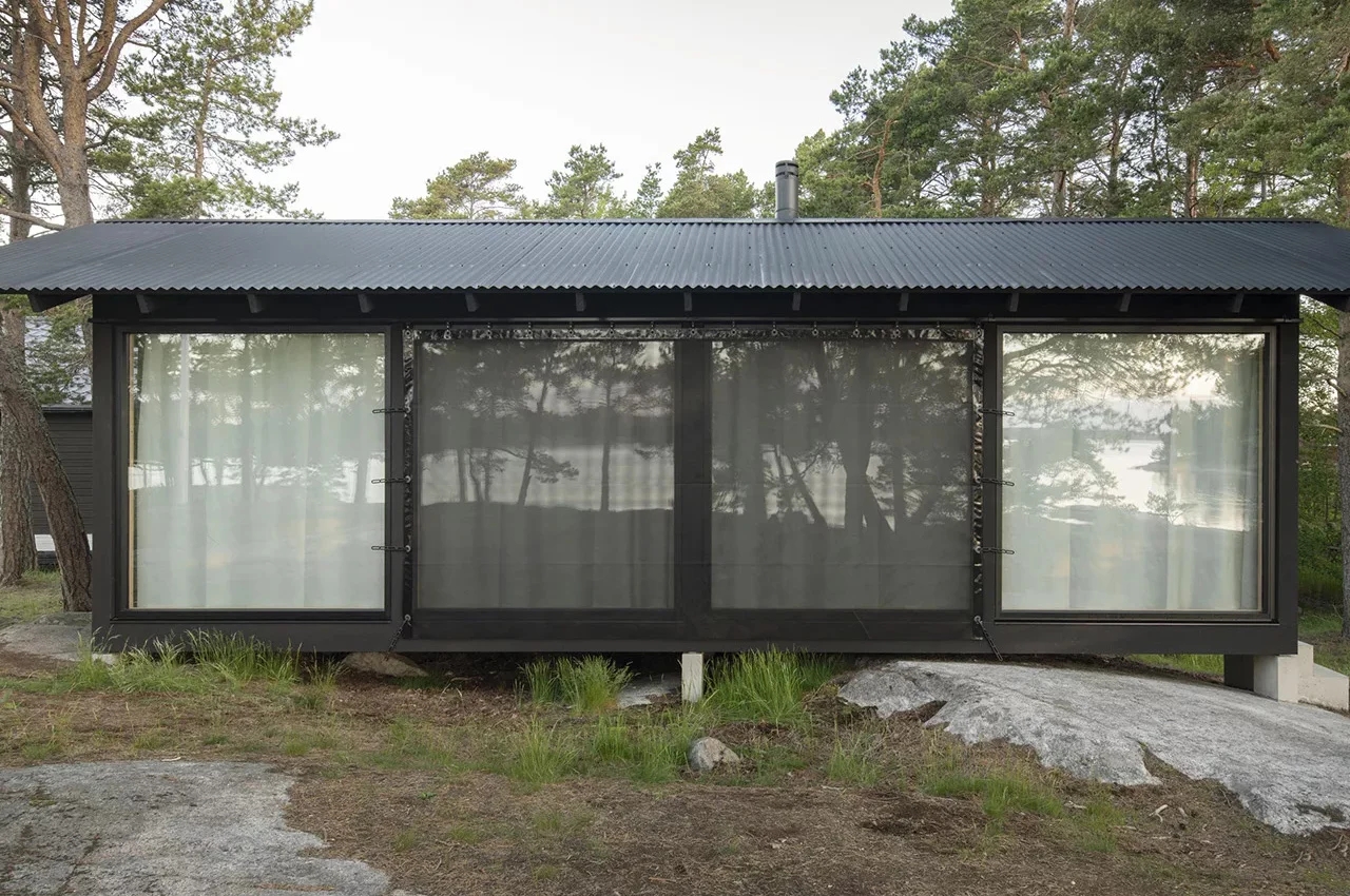 Minimalism，Transparent glass，Nordic architecture，