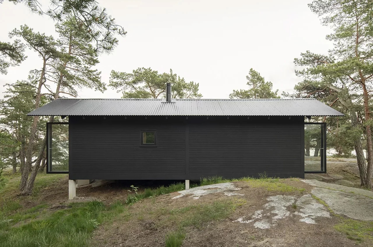 Minimalism，Transparent glass，Nordic architecture，