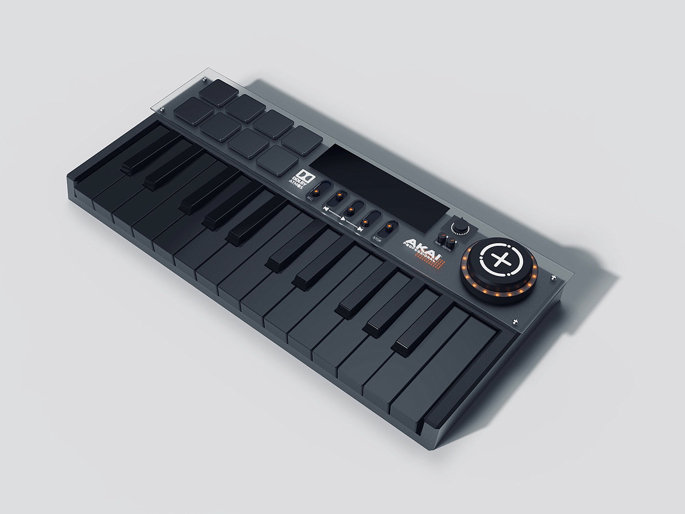 electronic organ，product design，Appearance design，exquisite，CGI rendering，