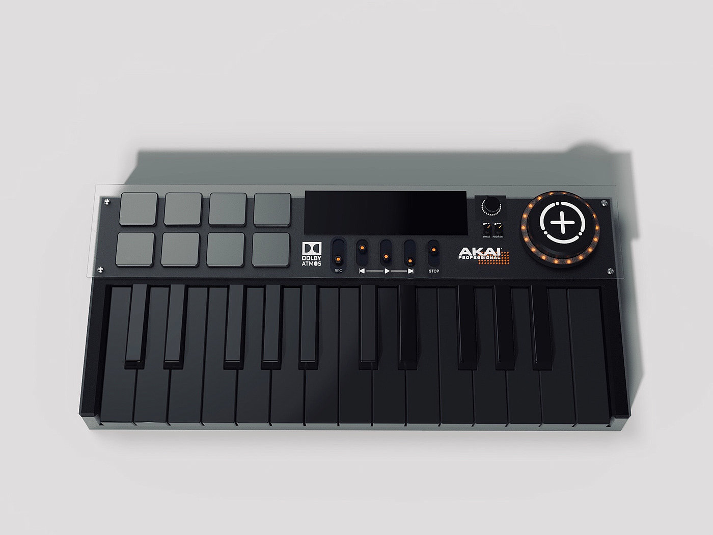 electronic organ，product design，Appearance design，exquisite，CGI rendering，