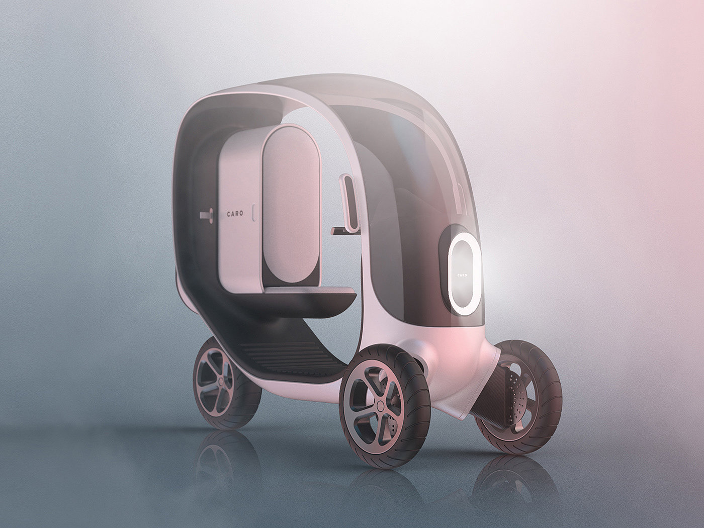 concept，Electric tricycle，future，product design，Appearance design，