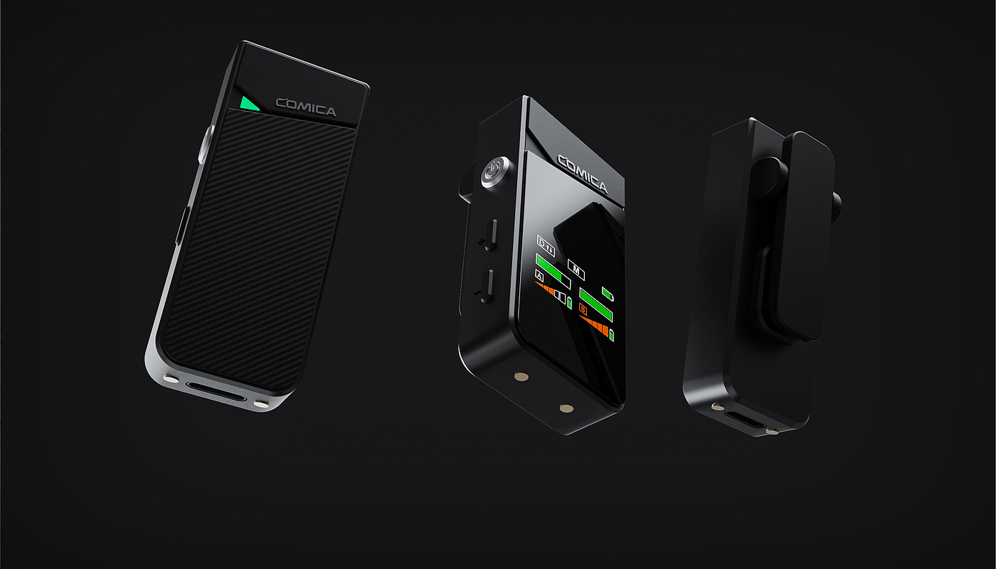 wireless microphone ，Charging box，Photographic equipment，