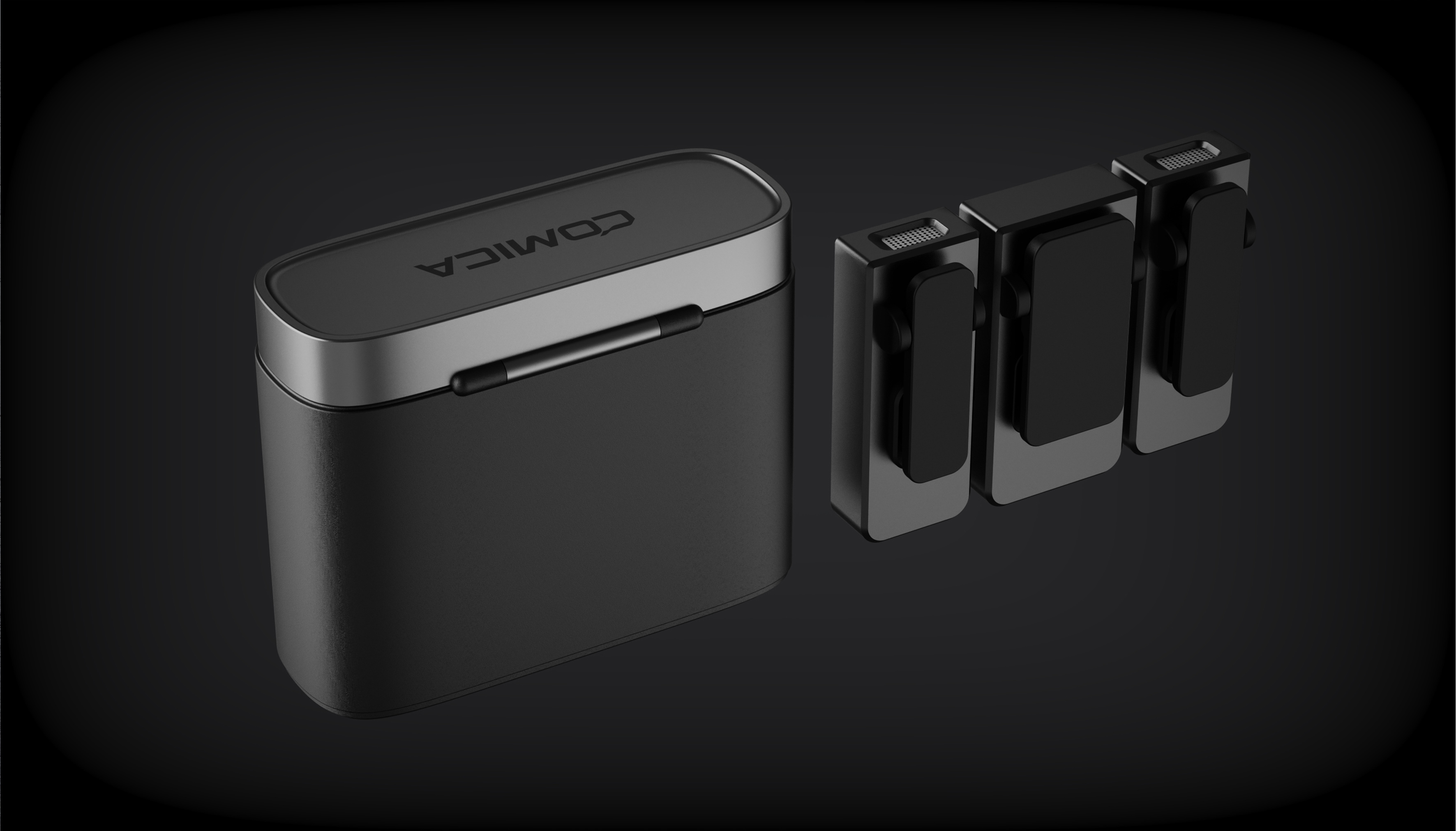 wireless microphone ，Charging box，Photographic equipment，