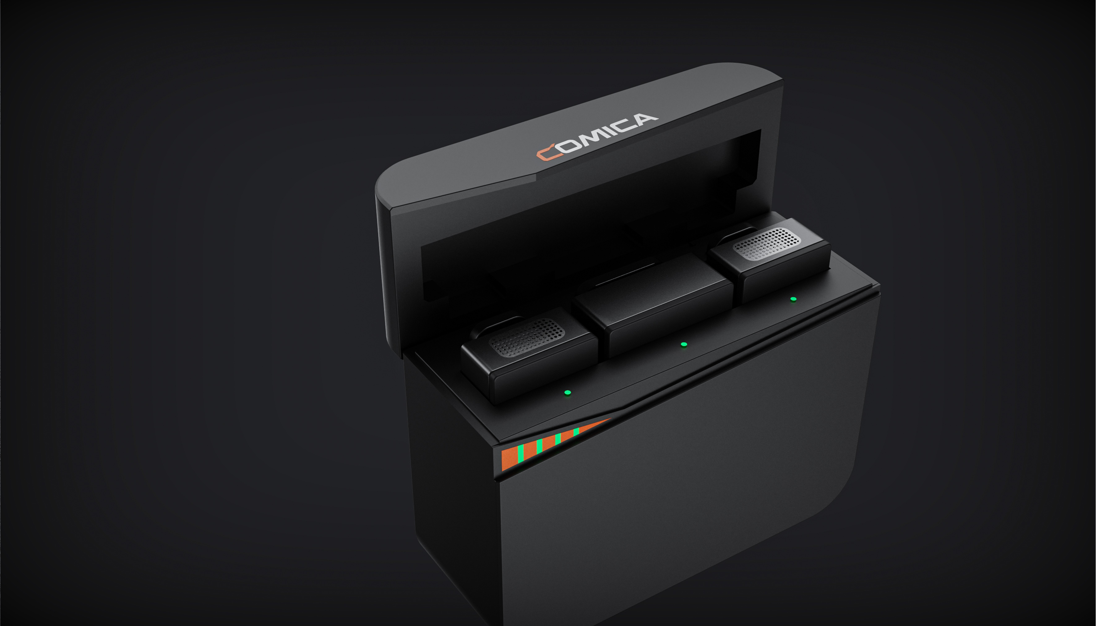 wireless microphone ，Charging box，Photographic equipment，