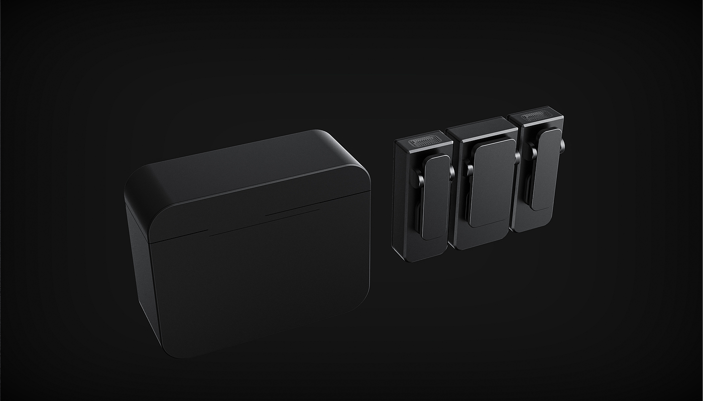 wireless microphone ，Charging box，Photographic equipment，