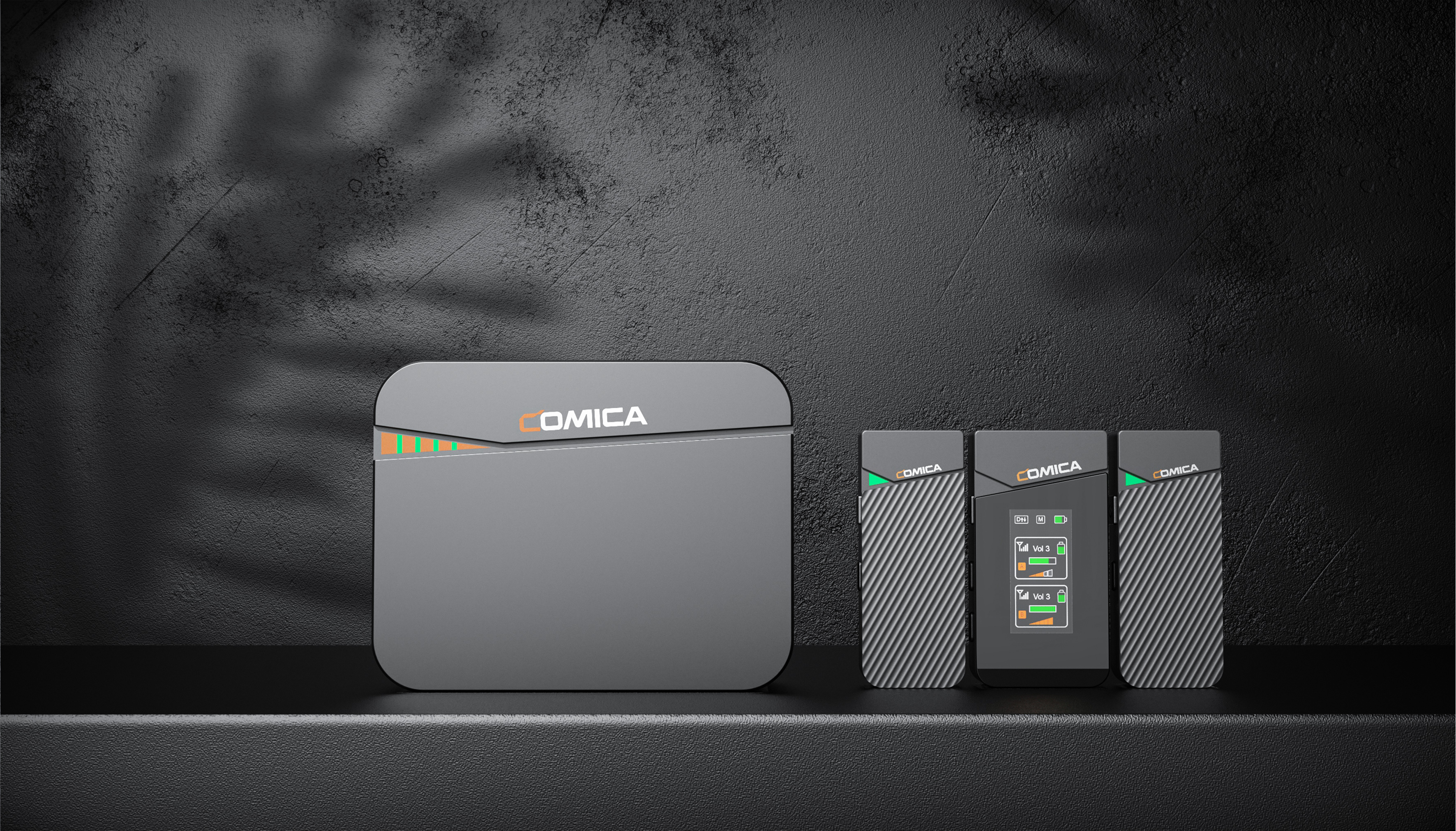 wireless microphone ，Charging box，Photographic equipment，