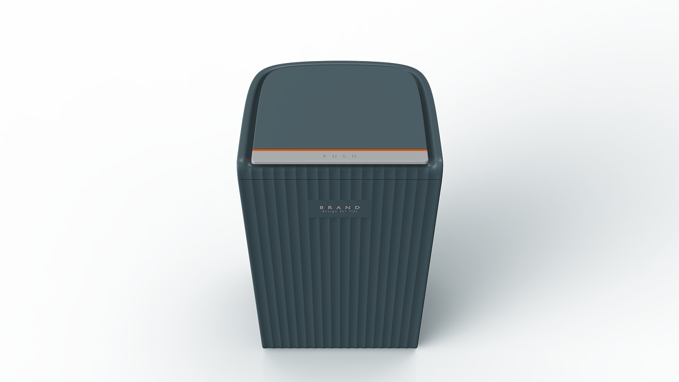 trash can，intelligence，industrial design，