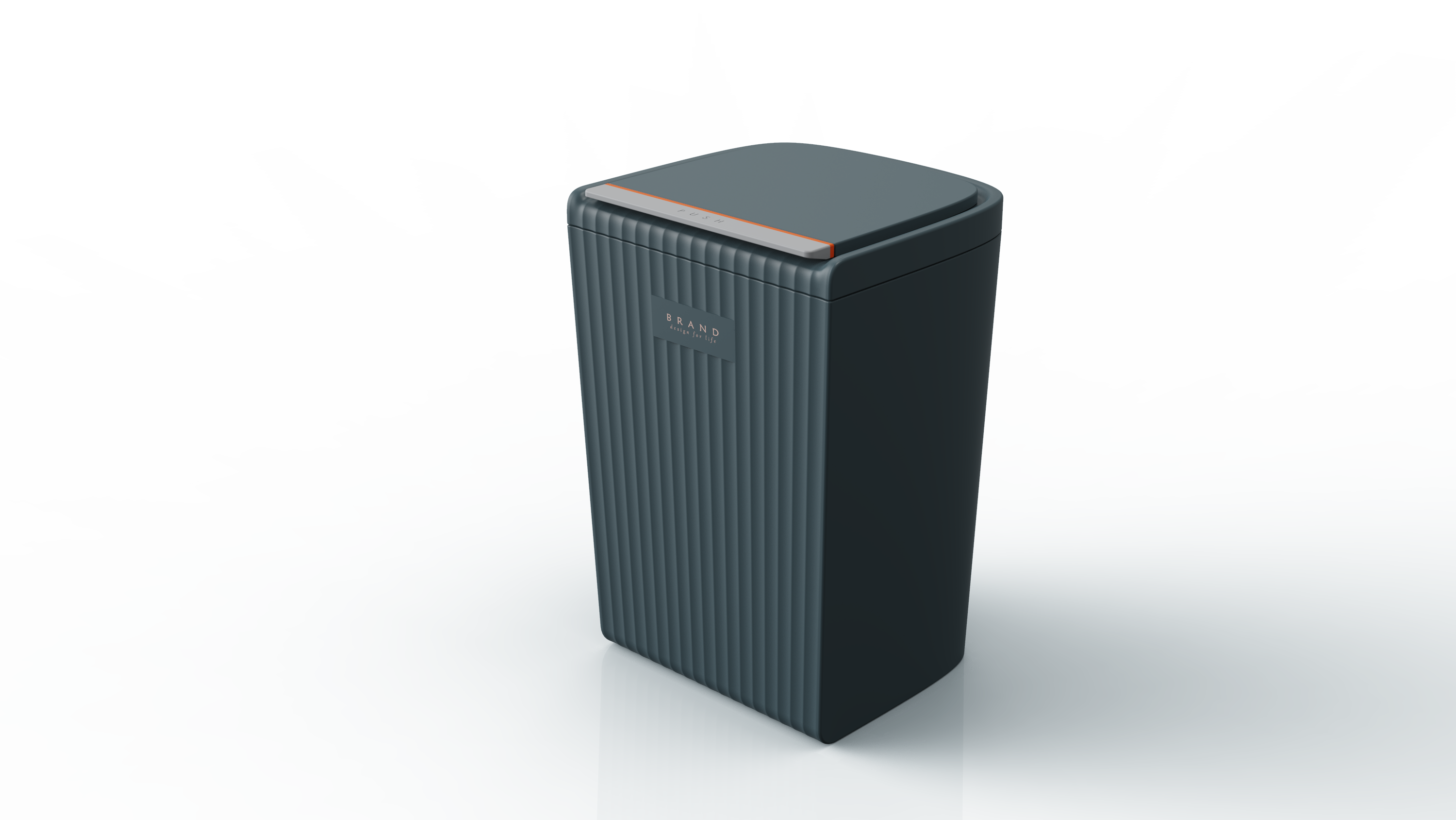 trash can，intelligence，industrial design，