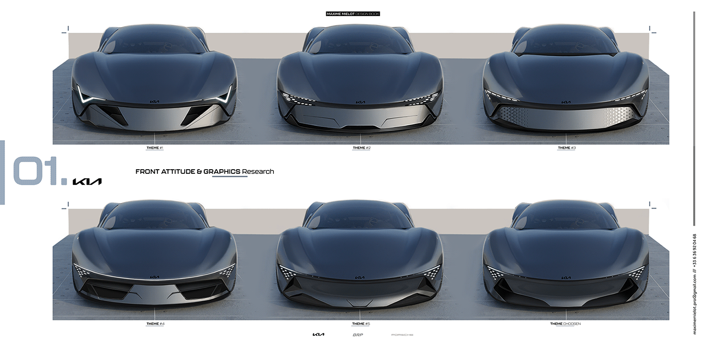 automobile，vehicle，Hand drawn，sketch，sample reels，Automobile design，