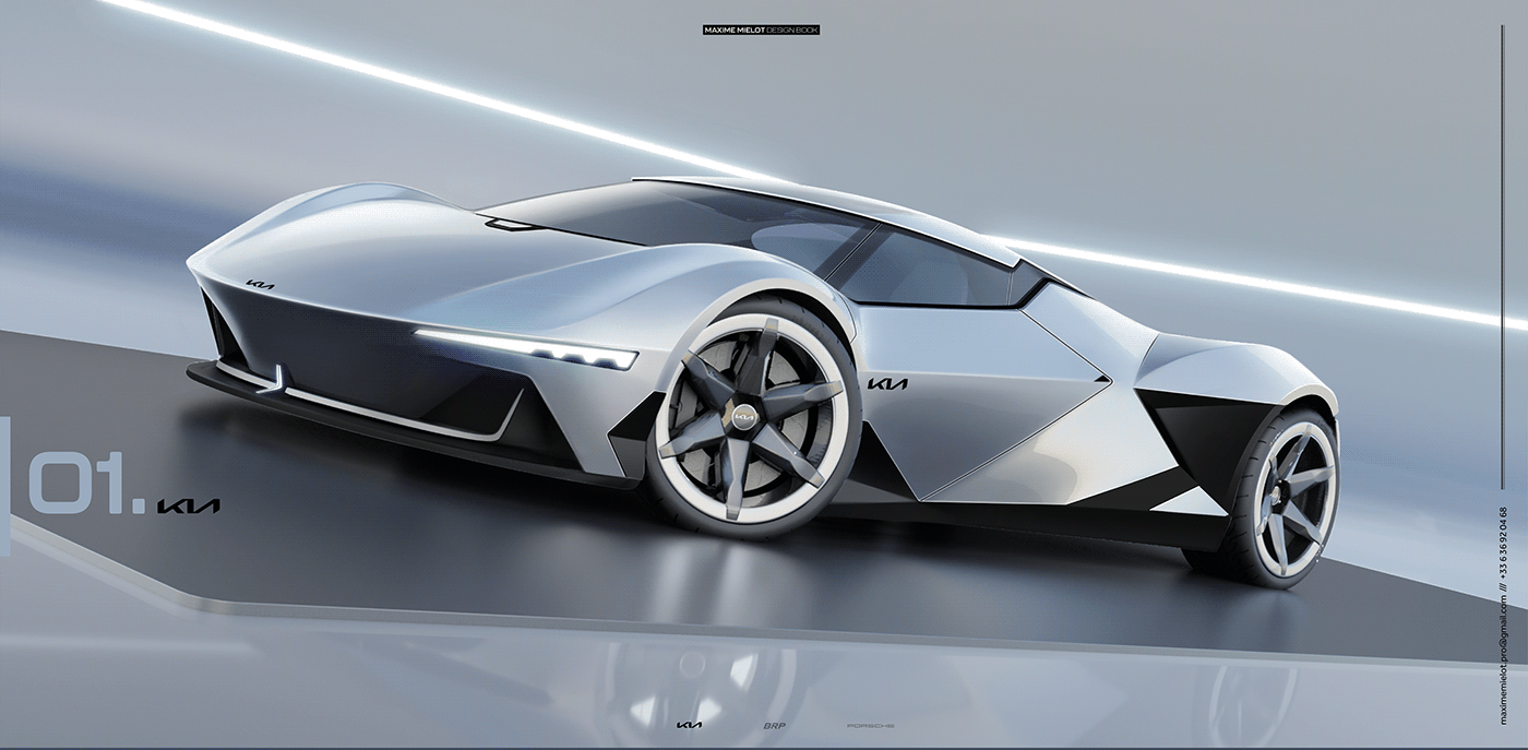 automobile，vehicle，Hand drawn，sketch，sample reels，Automobile design，