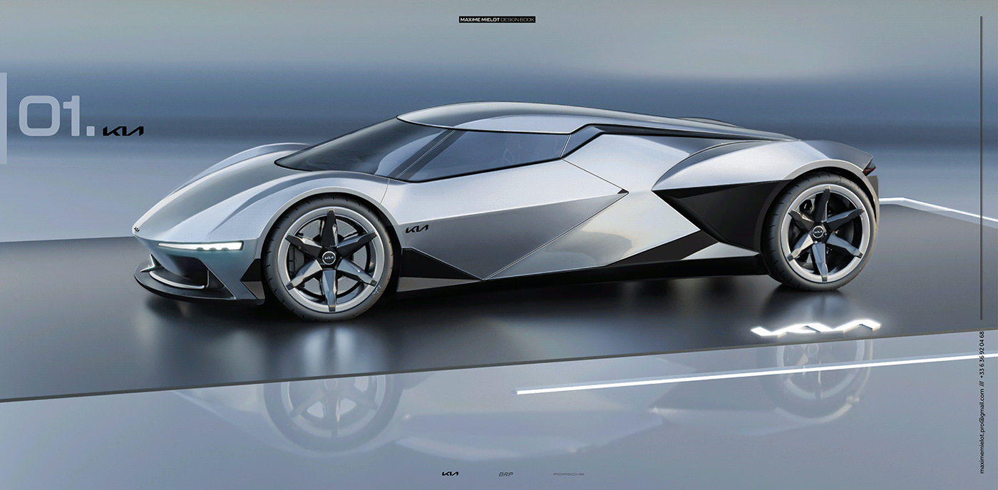 automobile，vehicle，Hand drawn，sketch，sample reels，Automobile design，