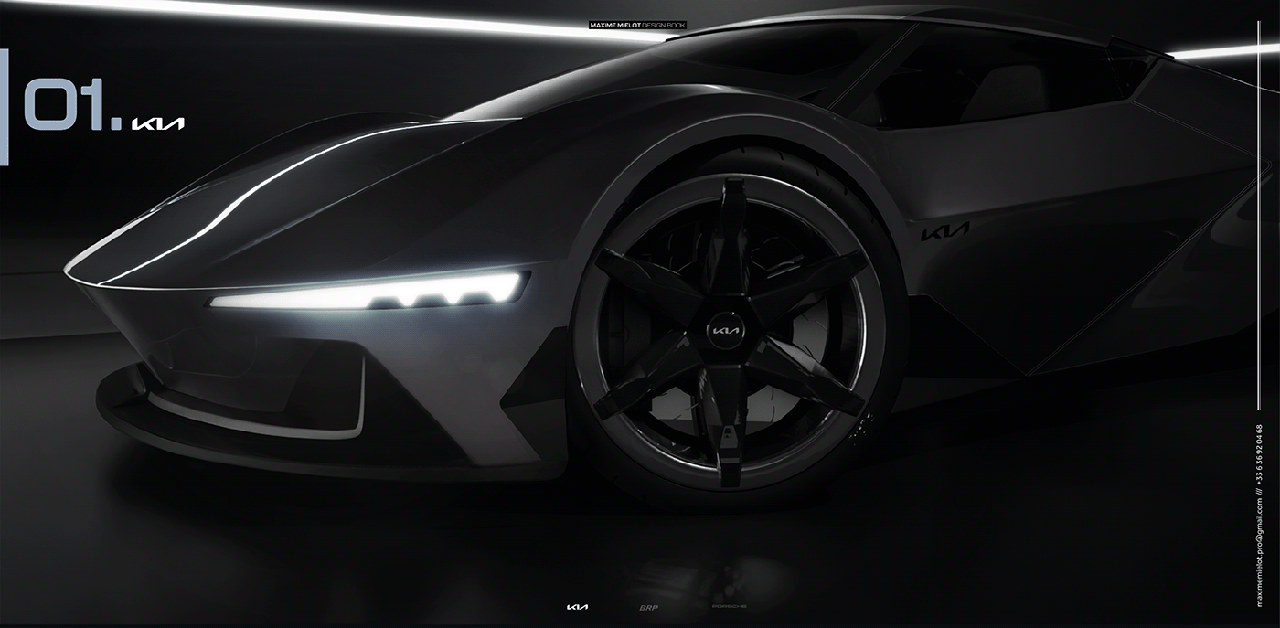 automobile，vehicle，Hand drawn，sketch，sample reels，Automobile design，