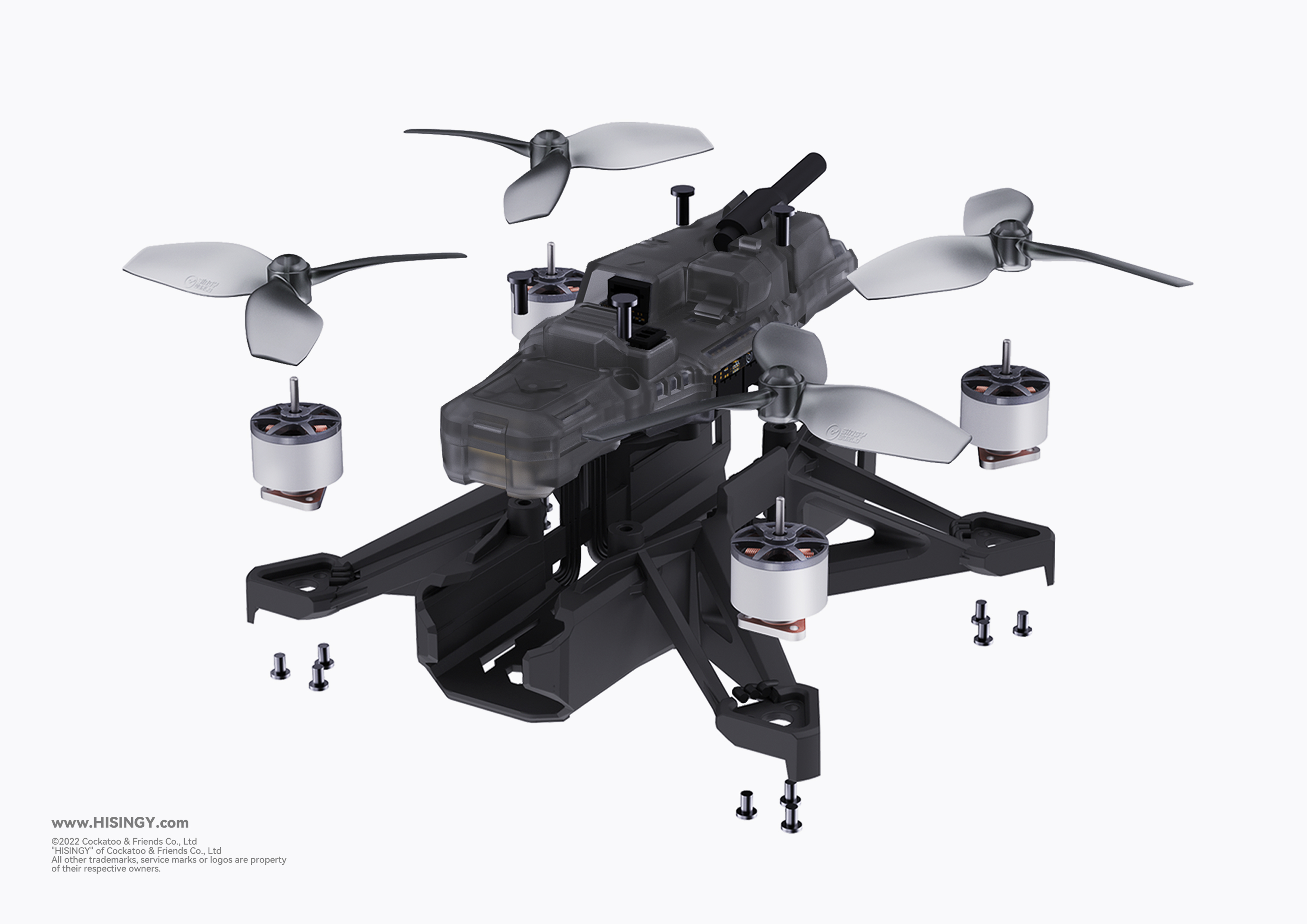 HISINGY，UAV，FPV，The four-wheel drive，Product development，
