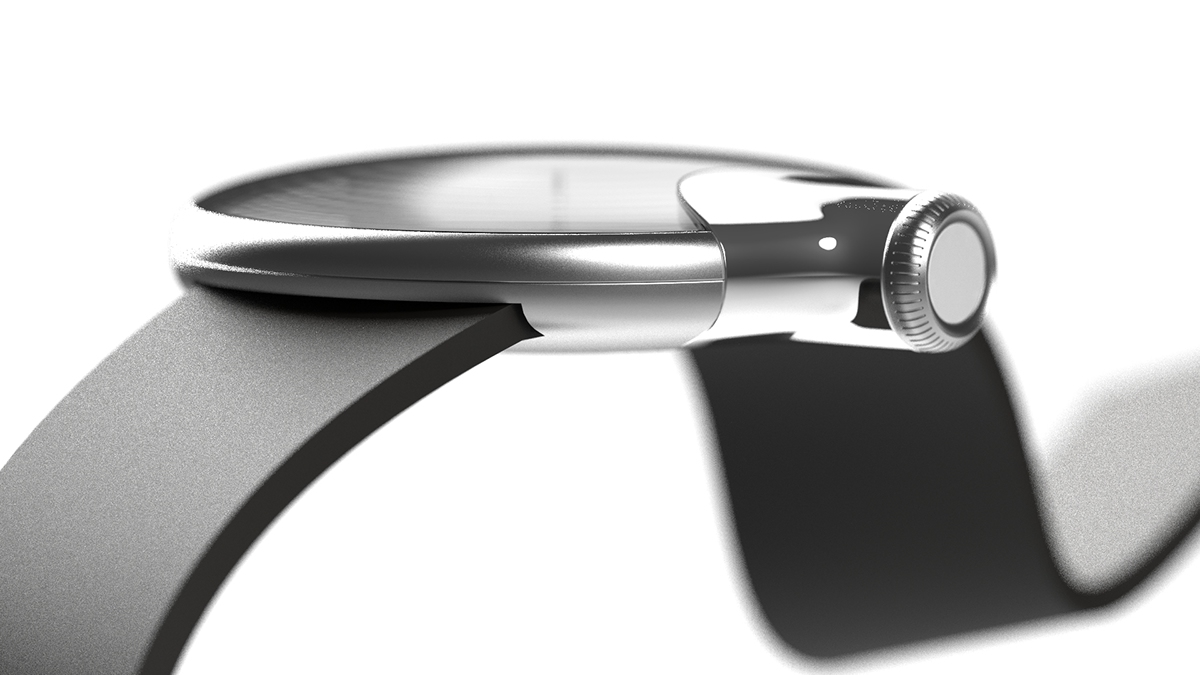 ORBIT Watch，Wrist watch，black，product design，