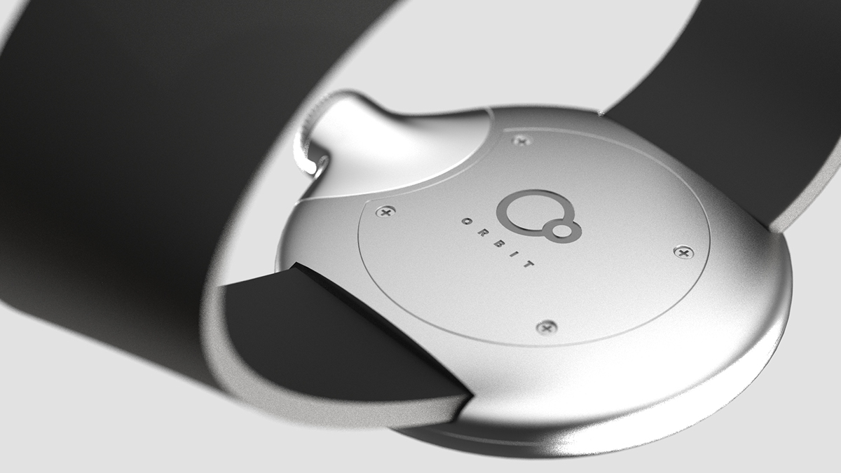 ORBIT Watch，Wrist watch，black，product design，