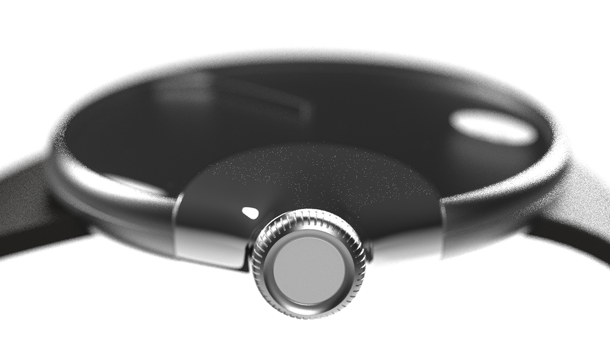 ORBIT Watch，Wrist watch，black，product design，