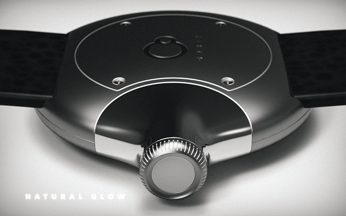 ORBIT Watch，Wrist watch，black，product design，