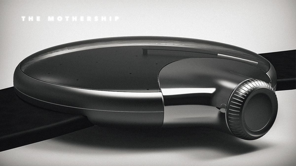 ORBIT Watch，Wrist watch，black，product design，