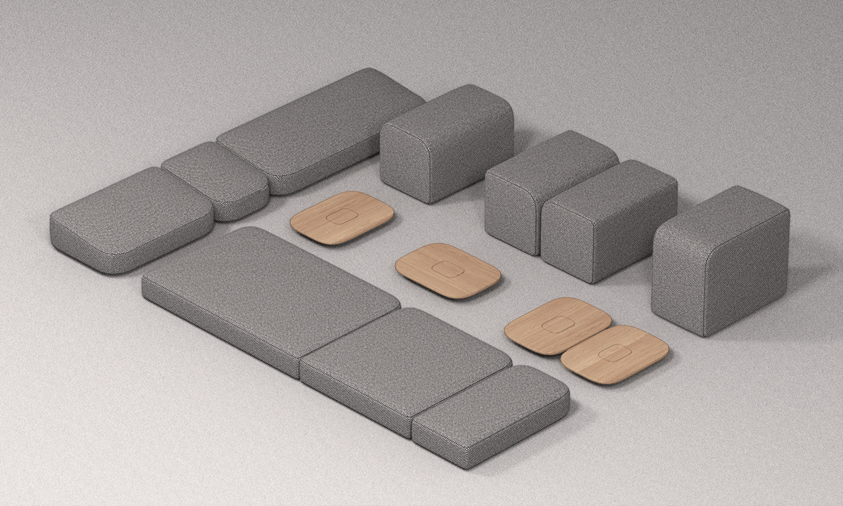 Blok，furniture，modularization，originality，