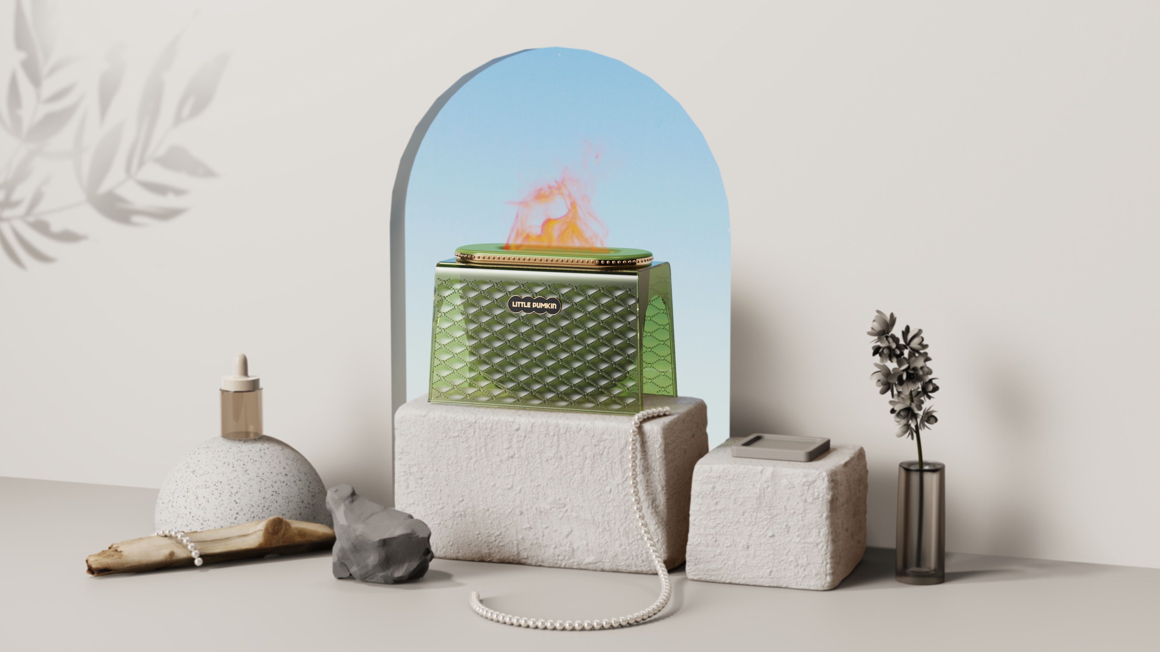 Aromatherapy machine，Humidifier，Laughing Design，Creative home appliances，industrial design，