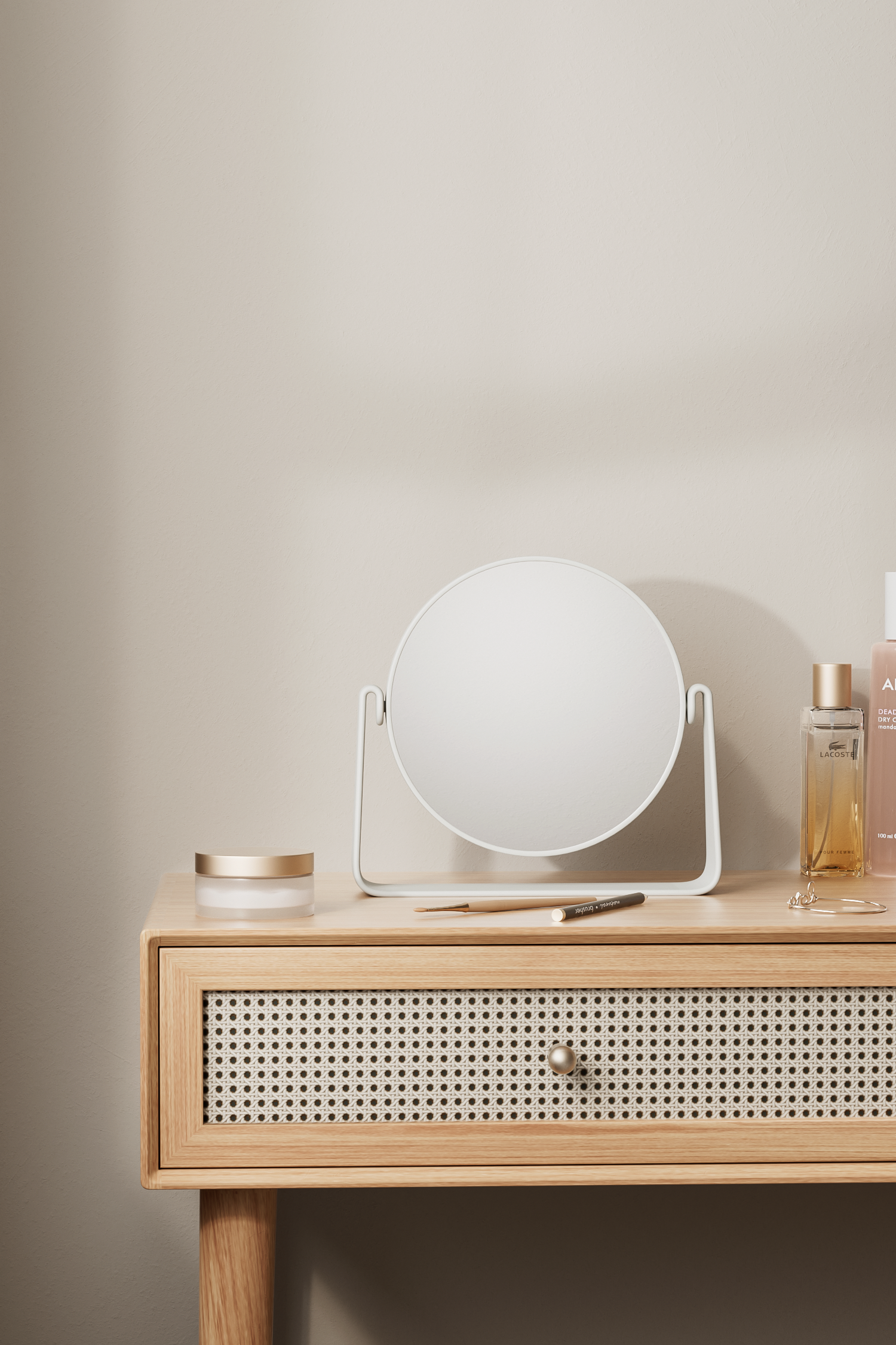 Beauty mirror，Cosmetic mirror，Qingqingmei，QIQIMI Kiss US，product design，industrial design，