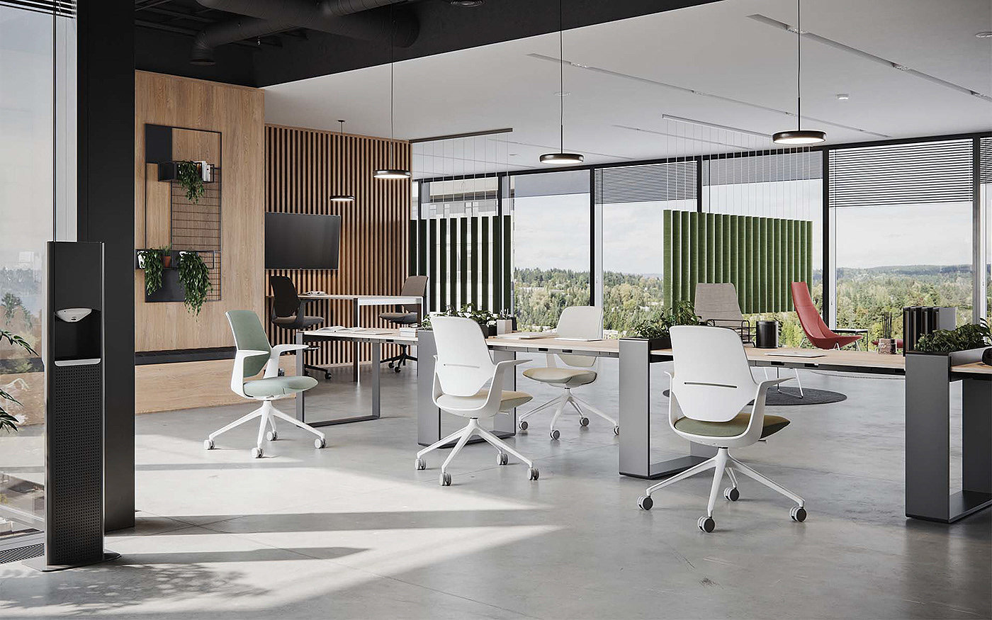 chair，Swivel chair，furniture design ，industrial design，product design，