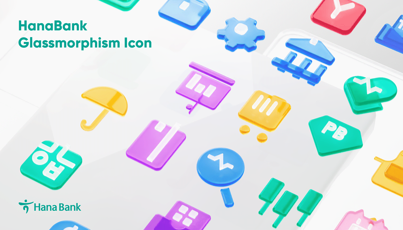 Icon，Bank icon，bank，fresh，app，Icon design，3d，