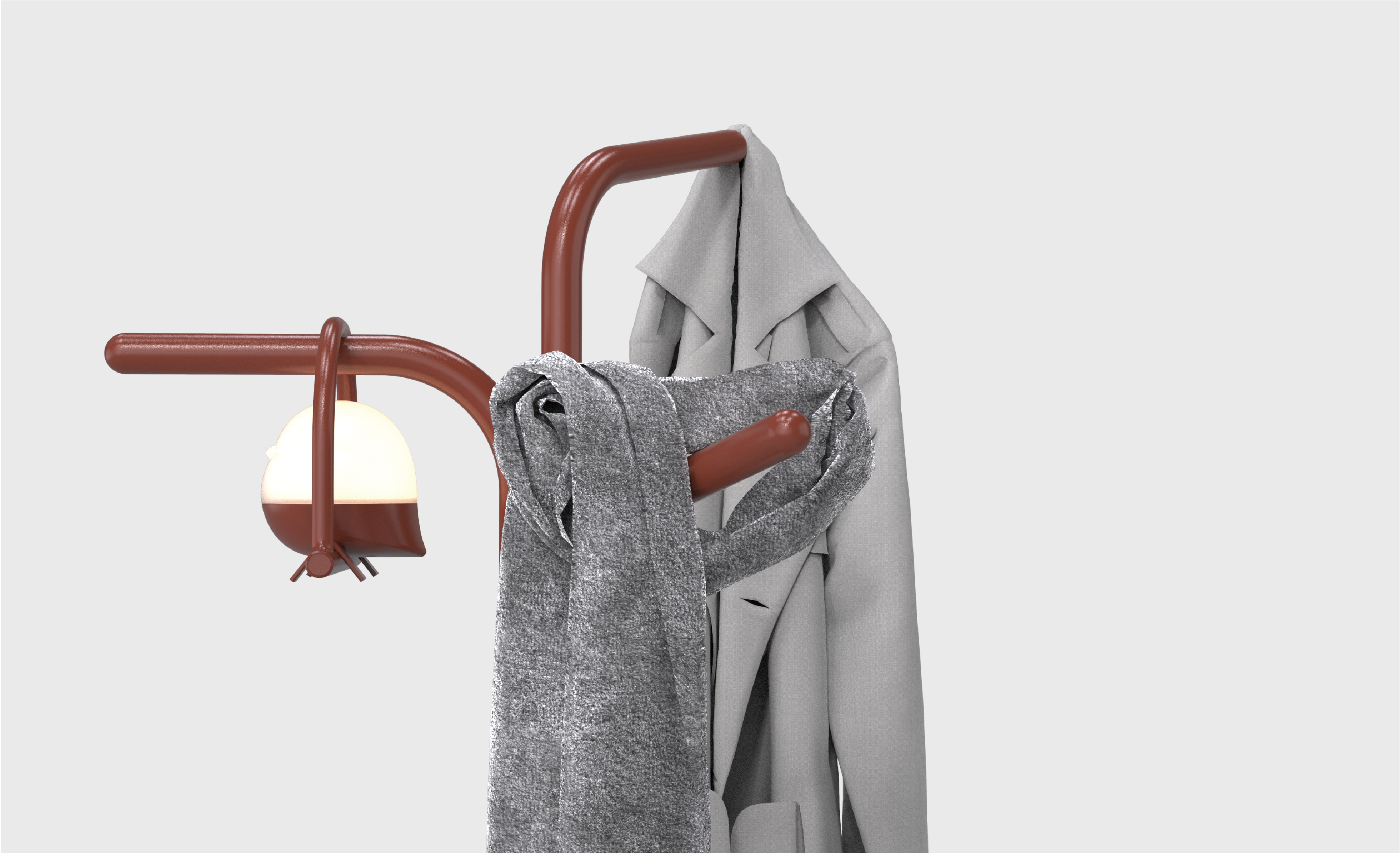 coat hanger，furniture design ，product design，lamp，Interesting design，Cultural and creative design，Bird，decorate，