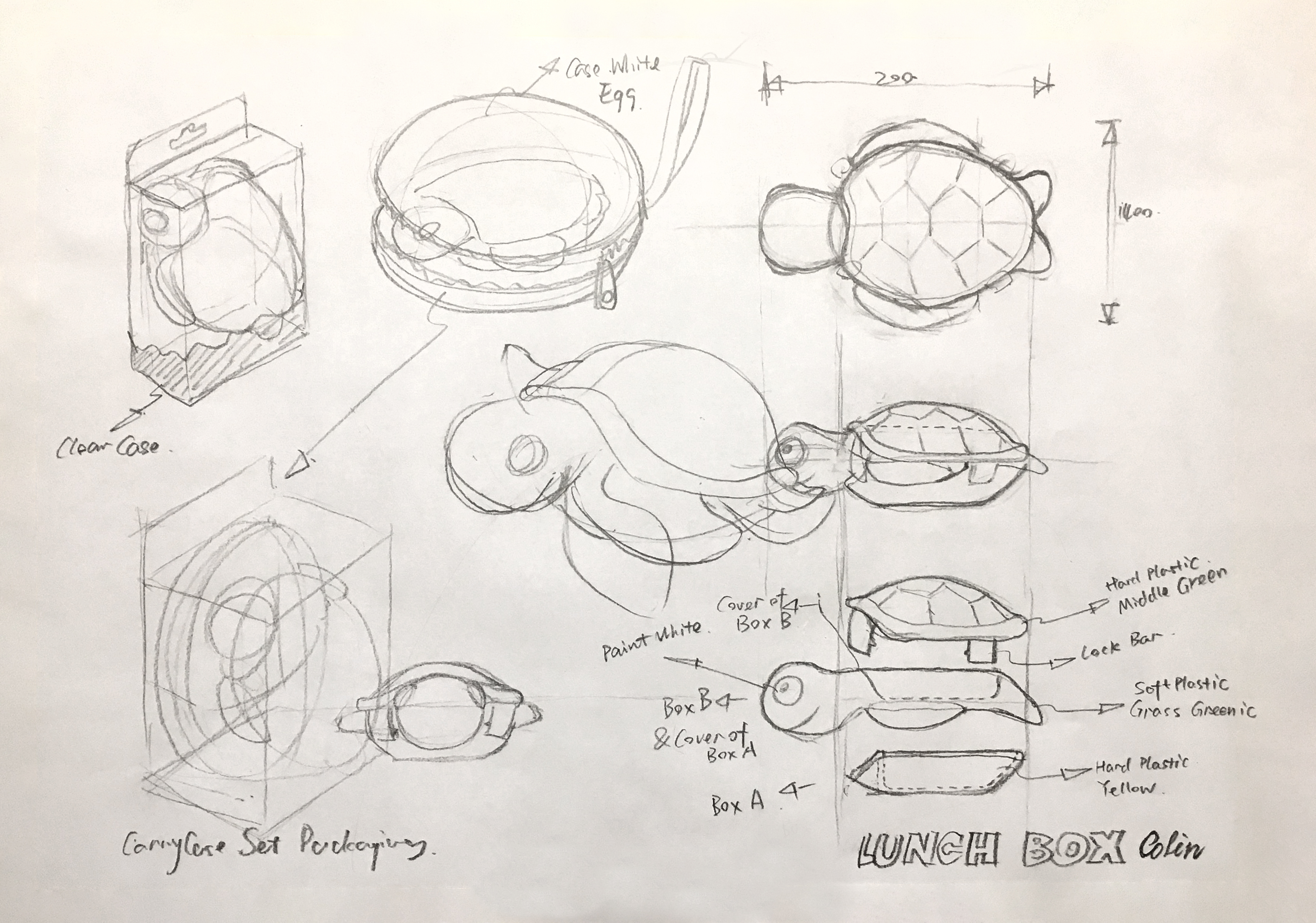 children，Turtle，Lunch box，Lunch box，