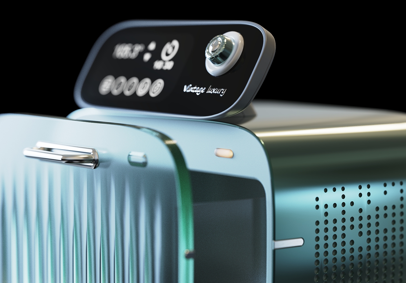 Retro，Emerald，oven，
