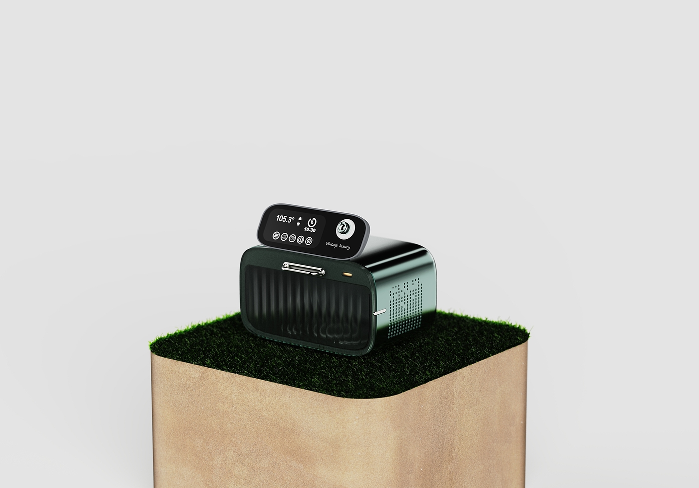 Retro，Emerald，oven，
