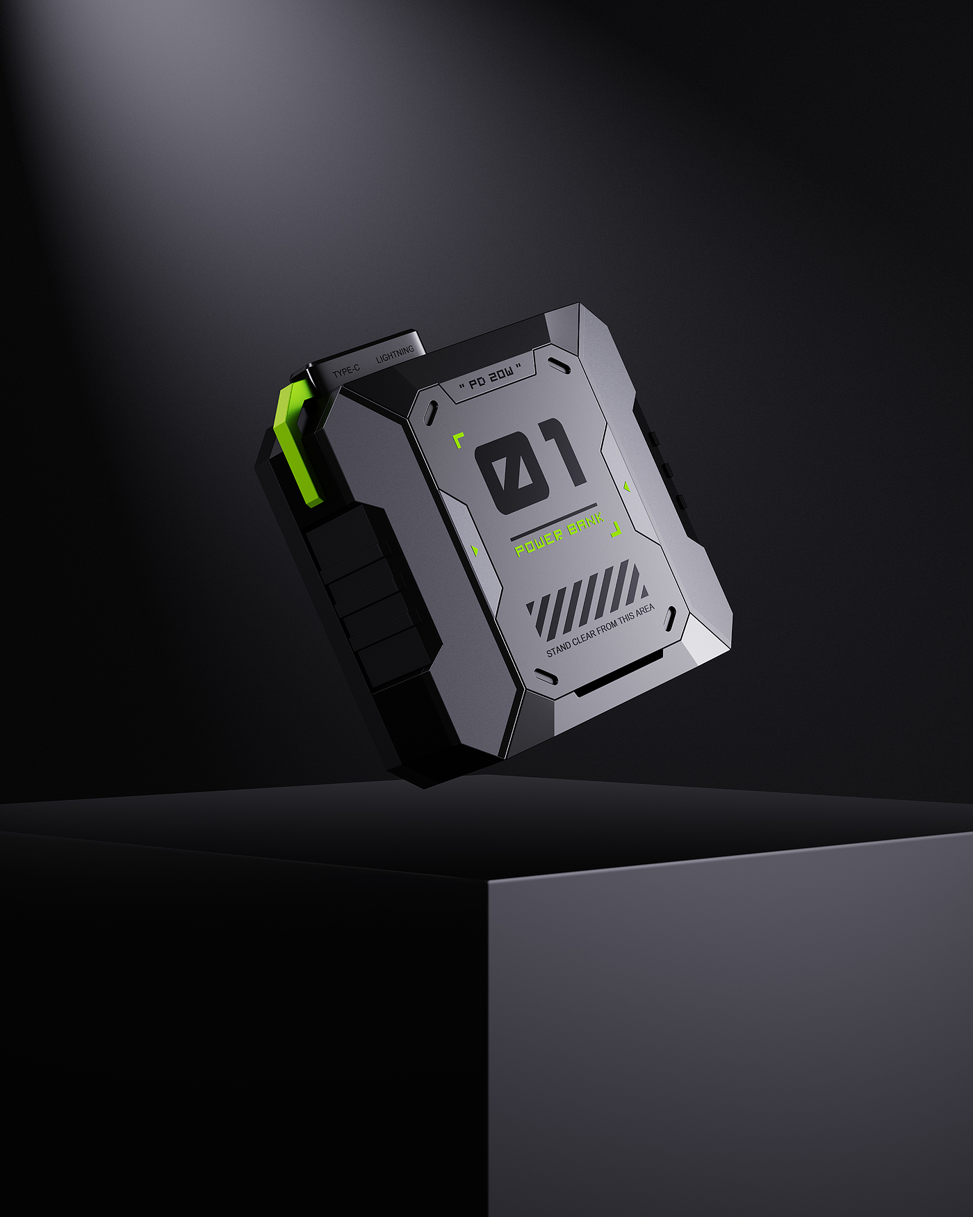 Magnetic charging treasure，3c，Thought design，Cool tide，