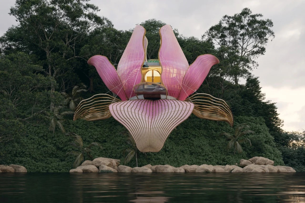 Orchid building，Creative design，villa，