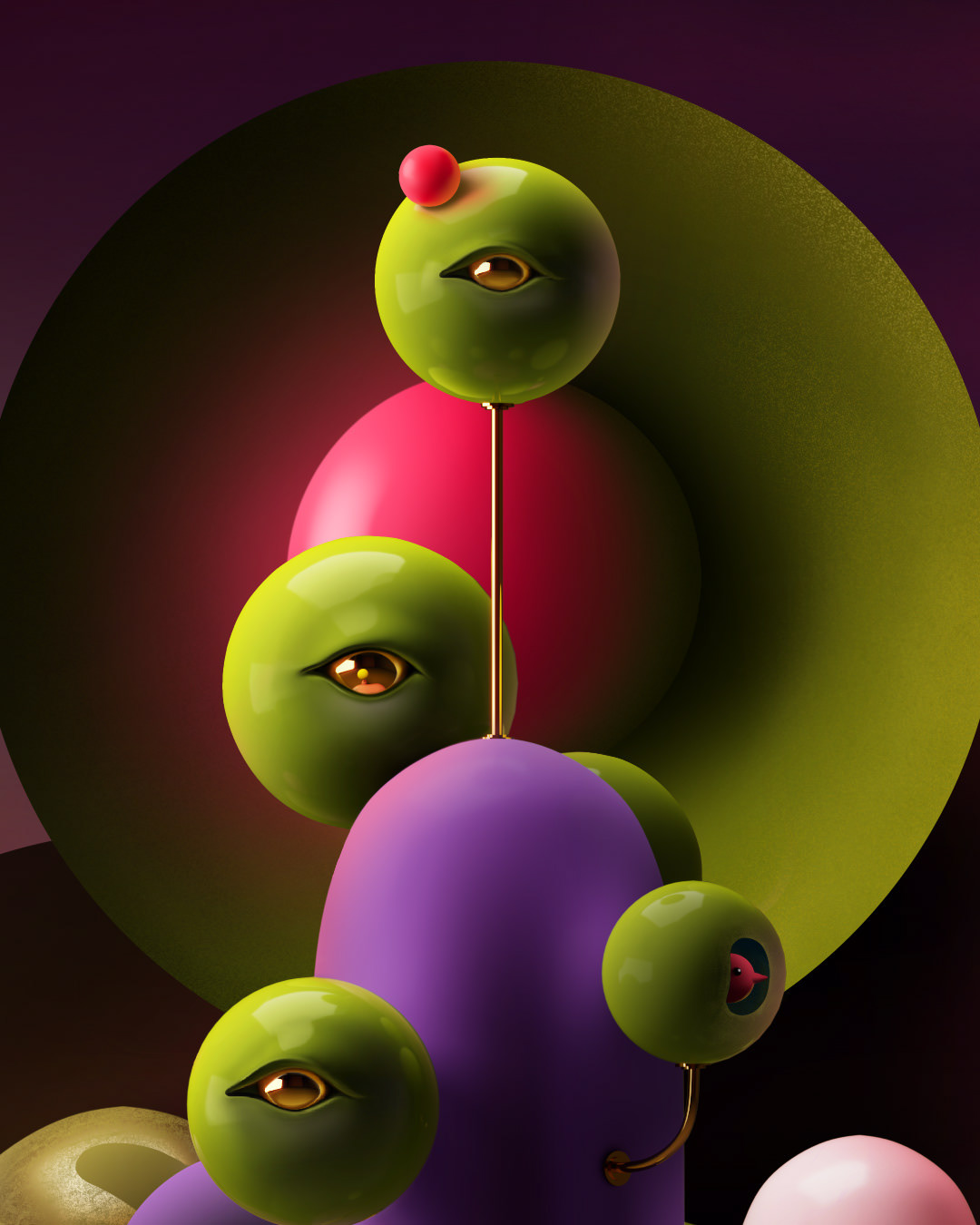 3d，Art，Cartoon，Conceptual art，Digital art，Illustration，