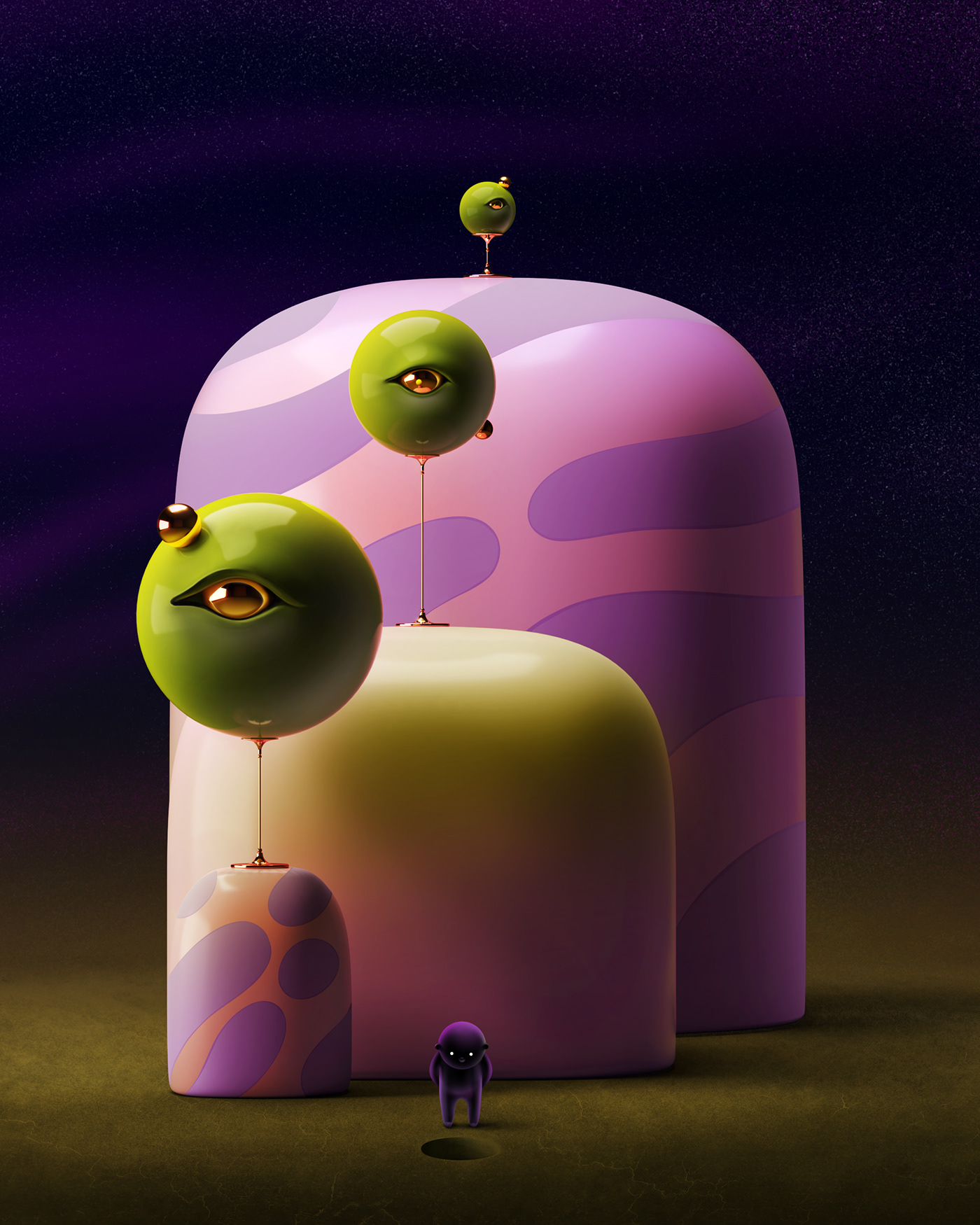 3d，Art，Cartoon，Conceptual art，Digital art，Illustration，