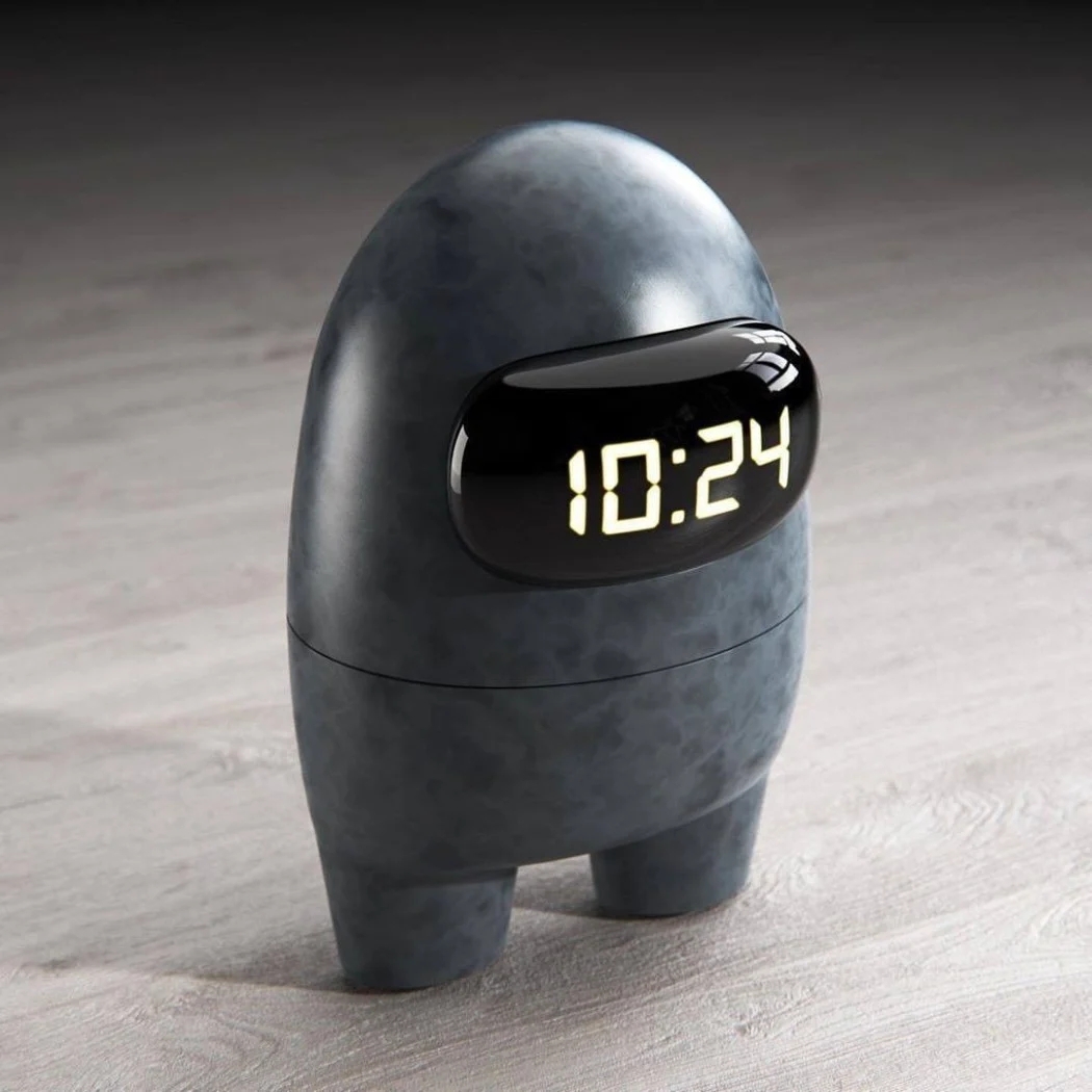 Night light，Digital clock，Creative ornaments，Concept product，