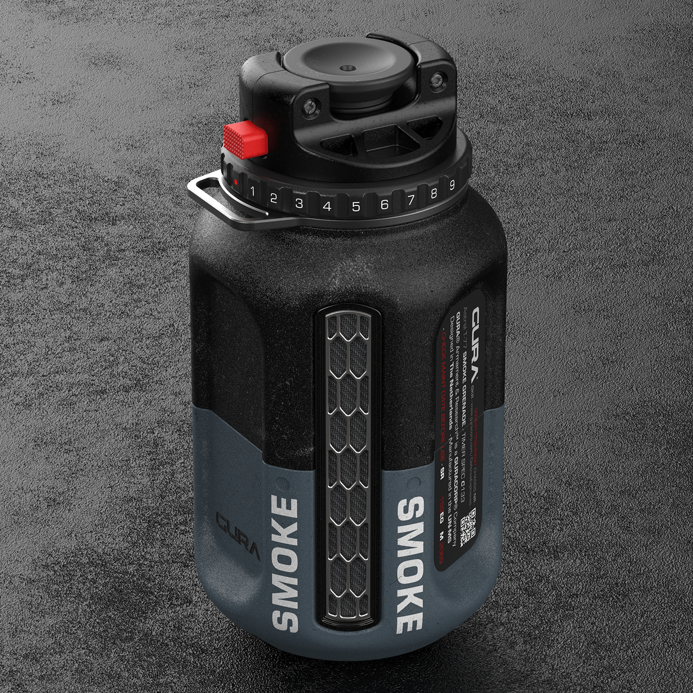 science fiction，Smoke bomb，timer，