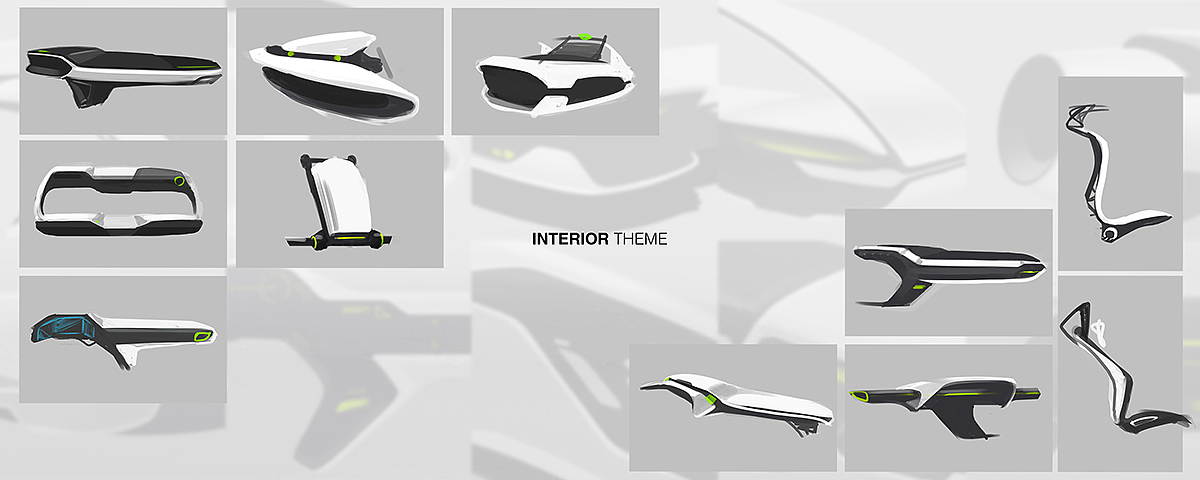 public，Automobile design，sketch，vw，