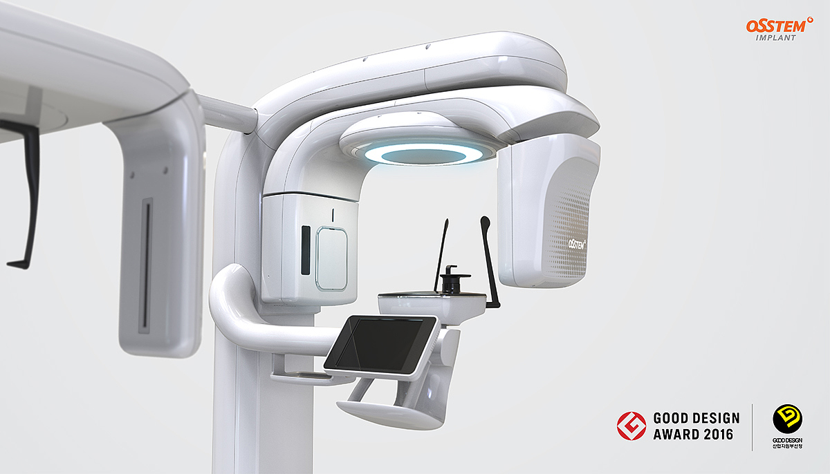 osstem，Dental desk，white，product design，