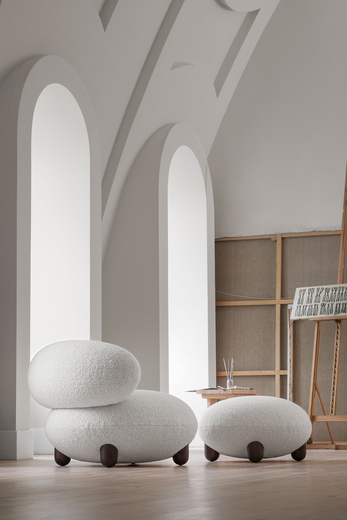 Armchair，chair，furniture design ，Interior design，