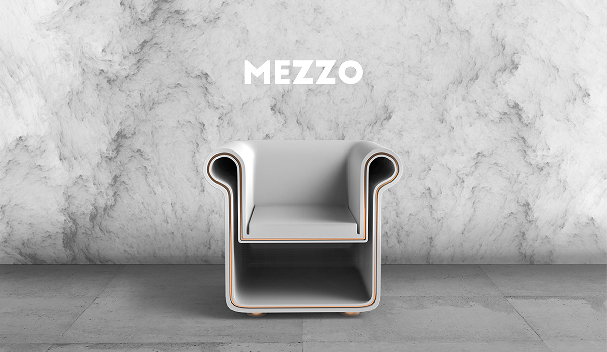 MEZZO Chair，chair，product design，