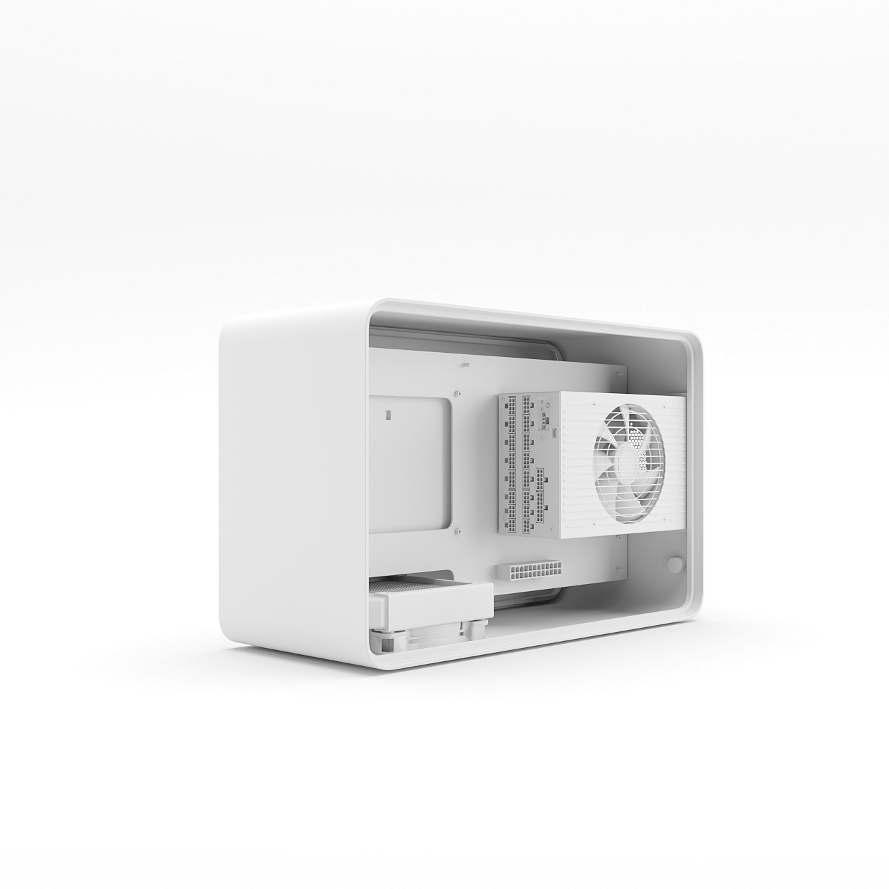 Graphics card，computer，industrial design，product design，Minimalist，External video card dock，